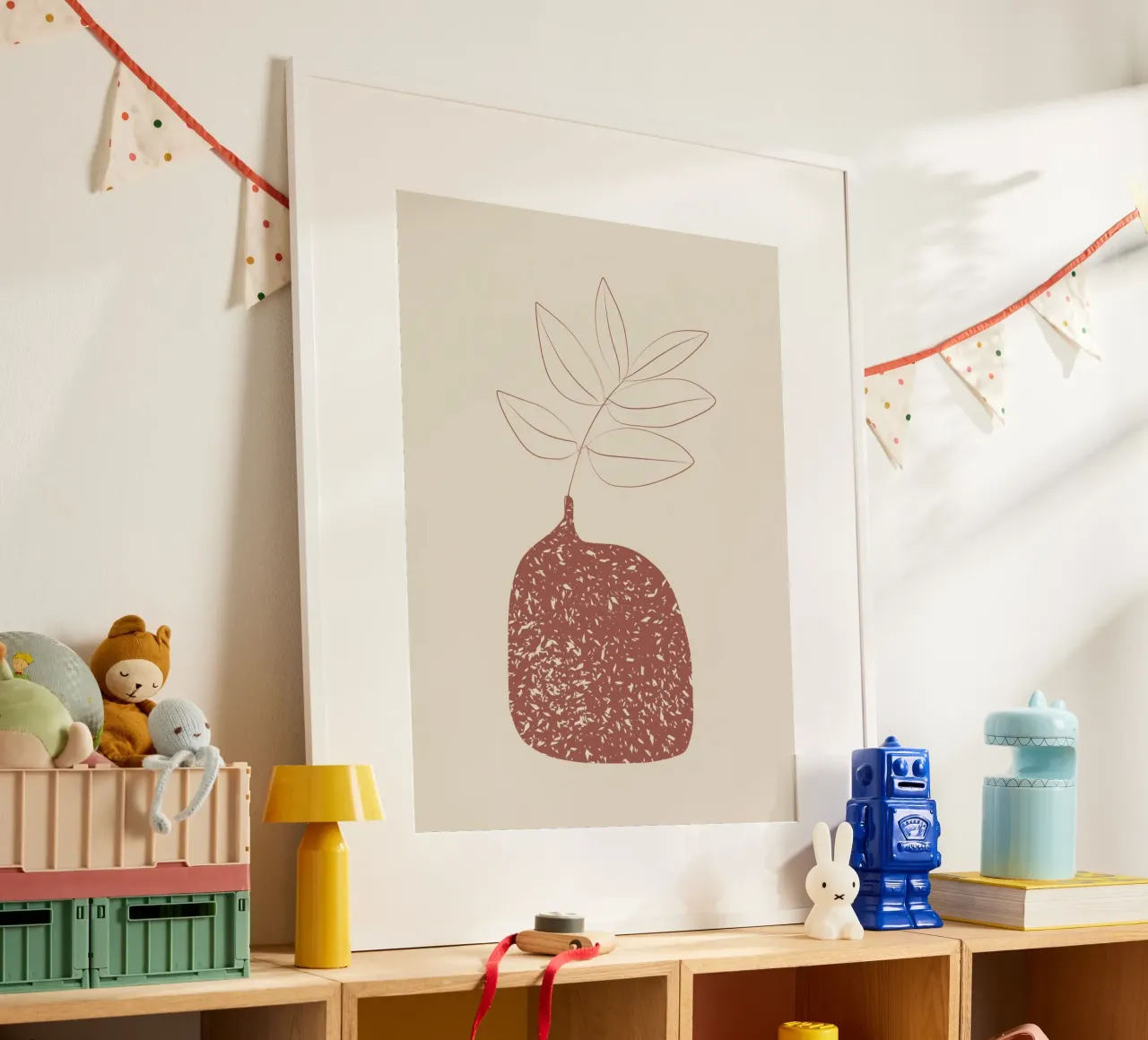 Vaso spolverato poster da Little Dean