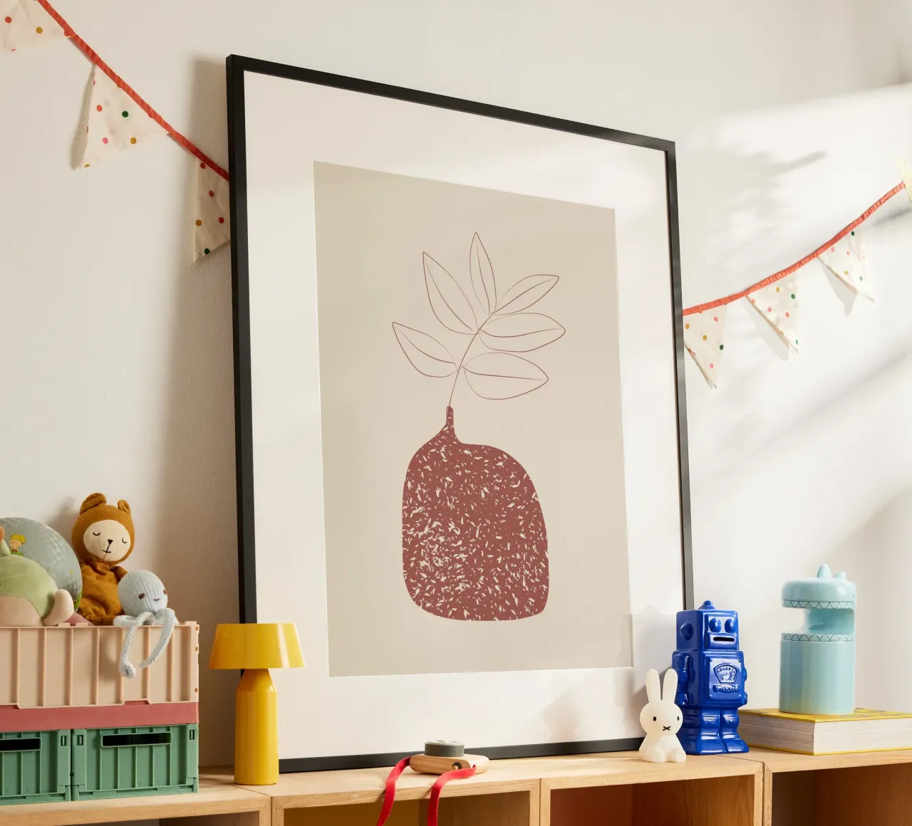 Vaso spolverato poster da Little Dean