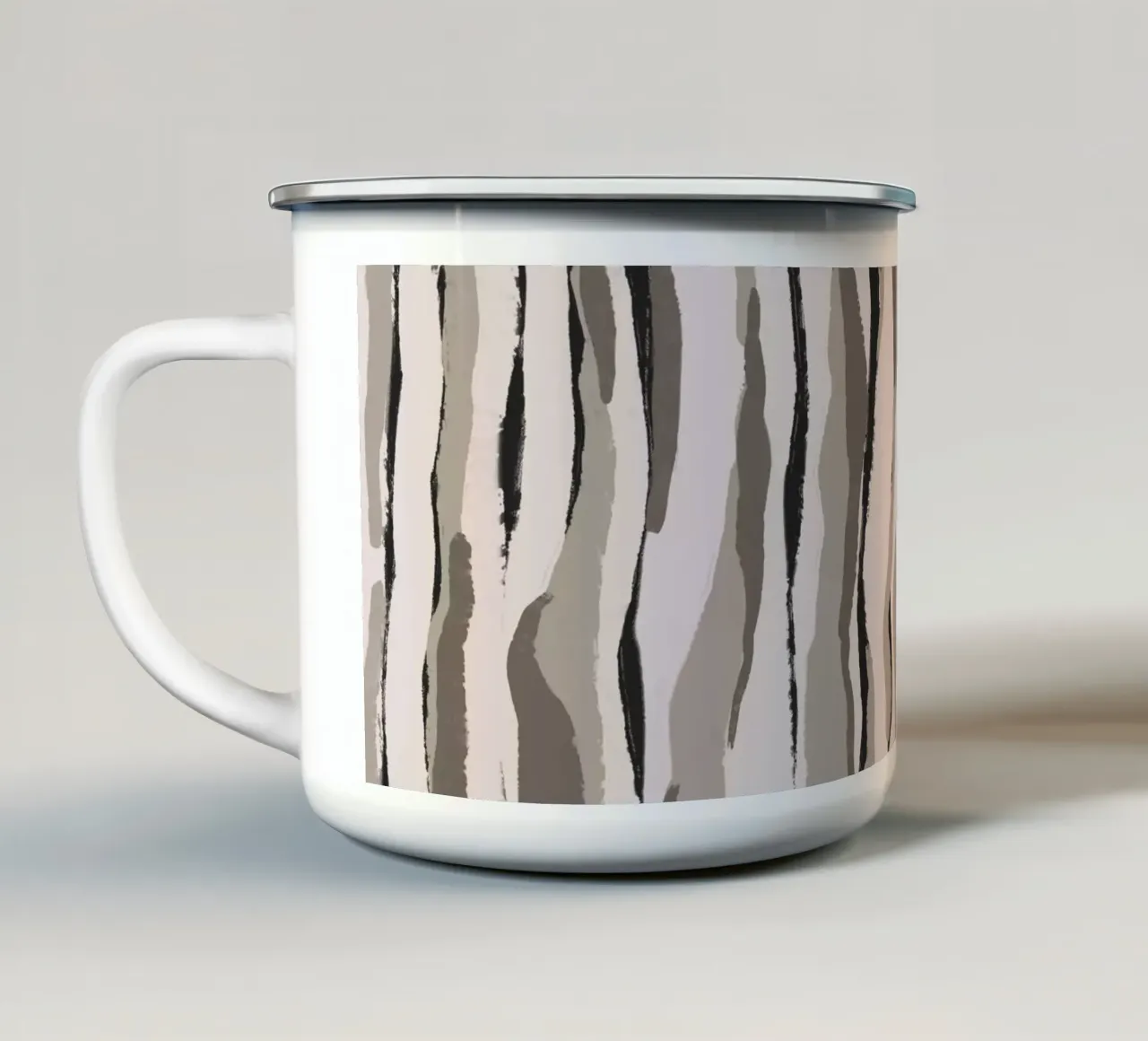 Pattern No 30 tazza in smalto da treechild