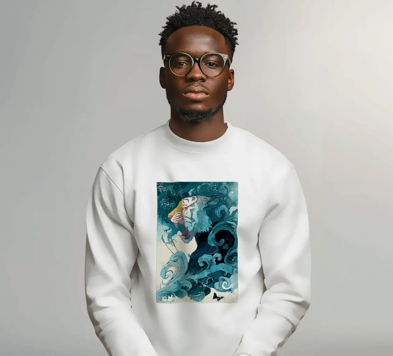 Roar of the Ocean felpa da Qimstudio