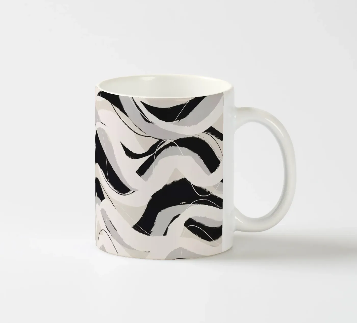 Pattern No 31 ceramic mug by treechild