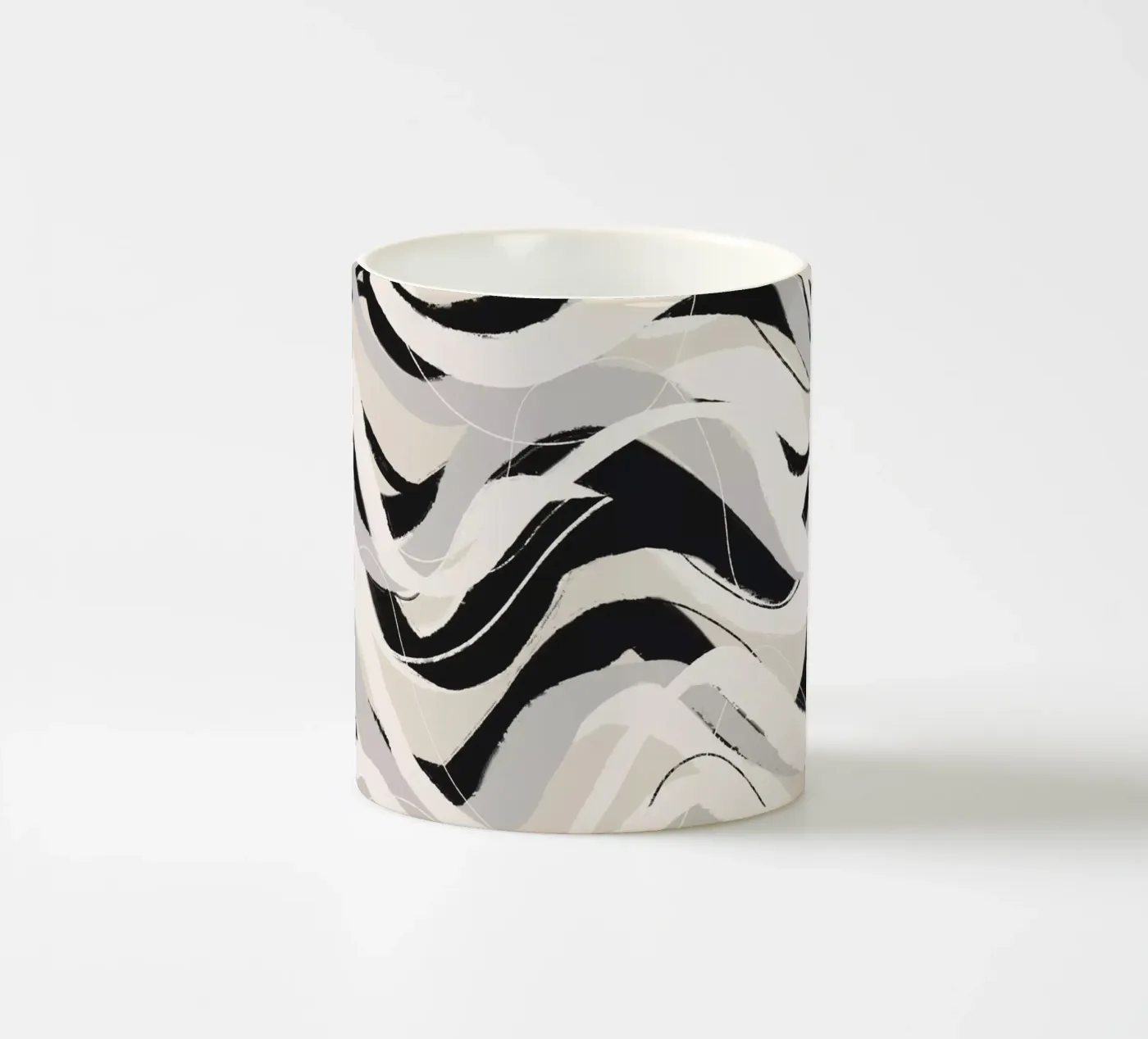 Pattern No 31 ceramic mug by treechild