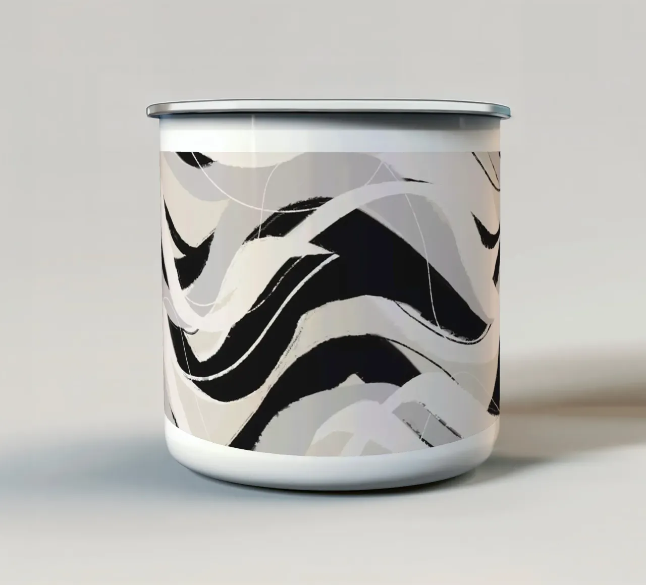Pattern No 31 tazza in smalto da treechild
