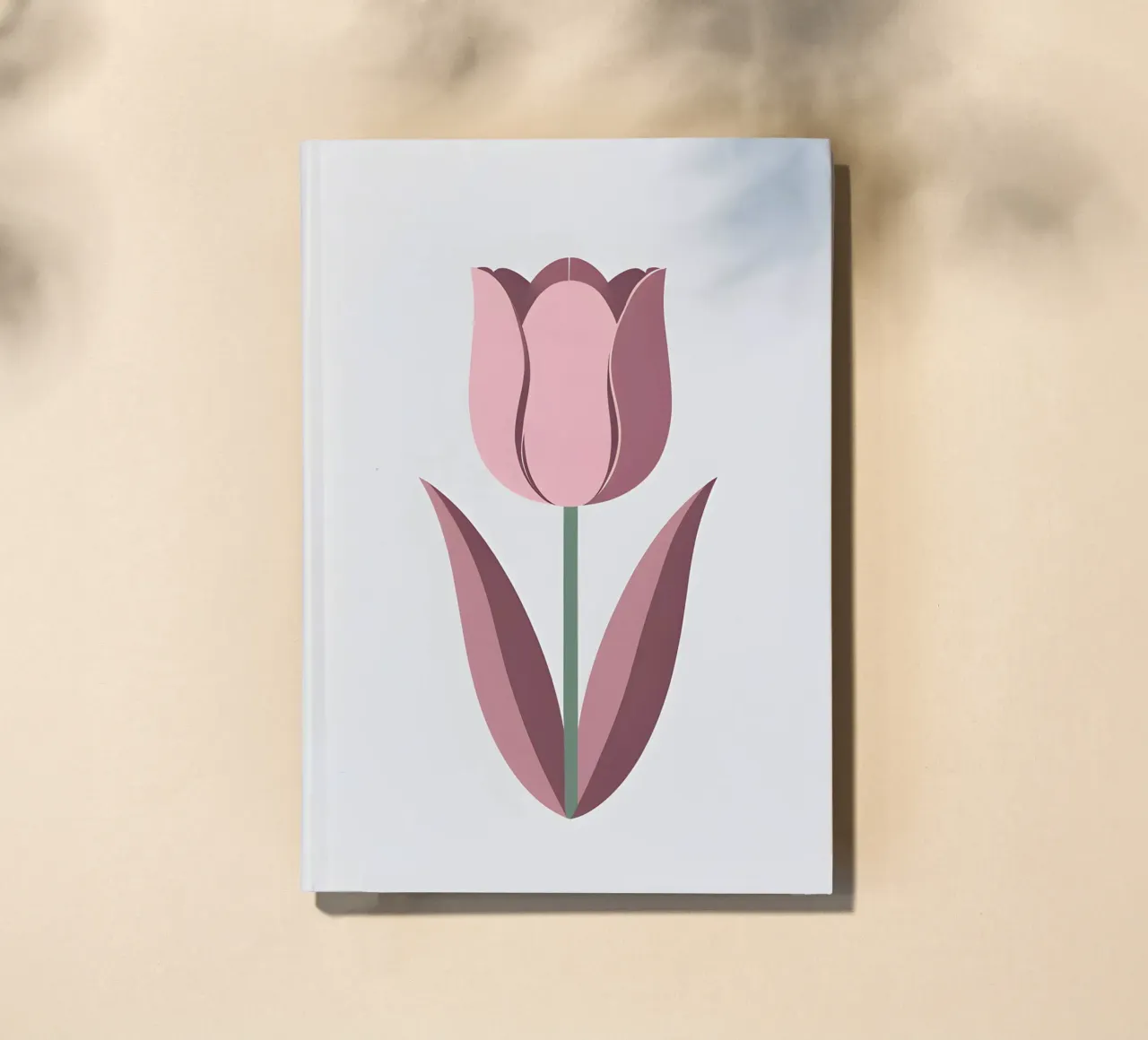 Tulip Shape notebook by Botanical Gallery