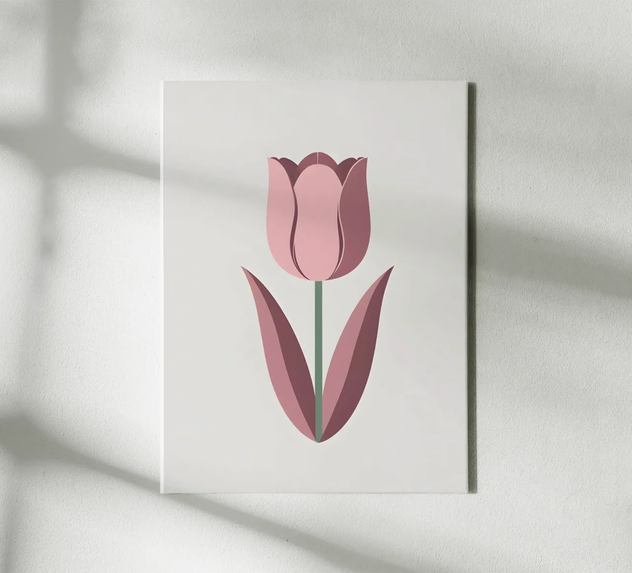 Forma a tulipano tela con Cornice a cassetta da The Green Room
