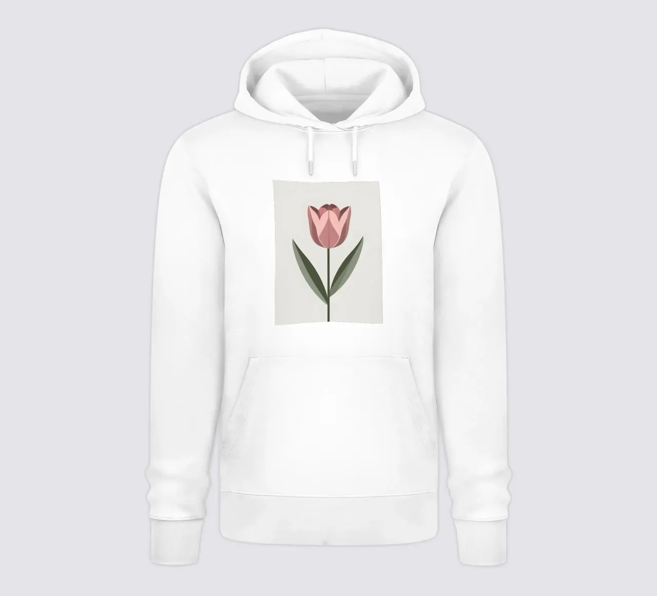 Forma a tulipano felpa con cappuccio da Botanical Gallery