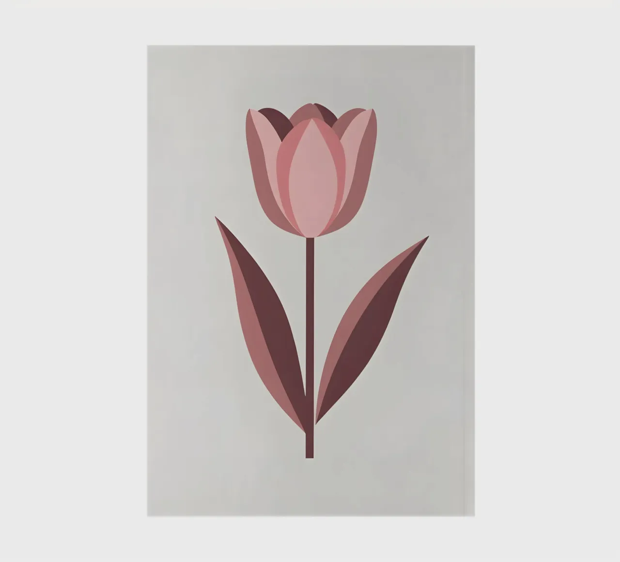 Tulip Shape notebook by Botanical Gallery
