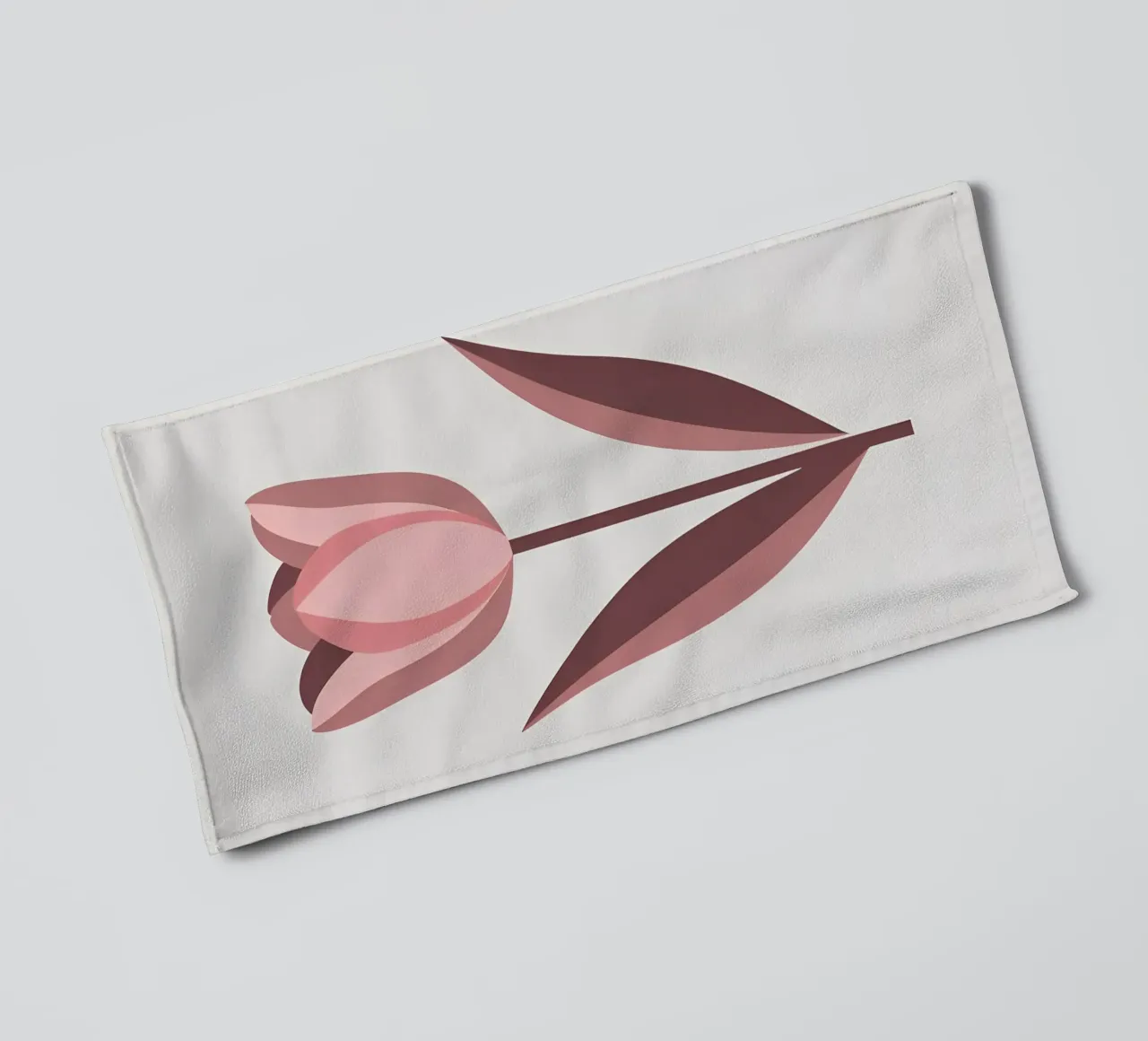 Tulip Shape towel by Botanical Gallery