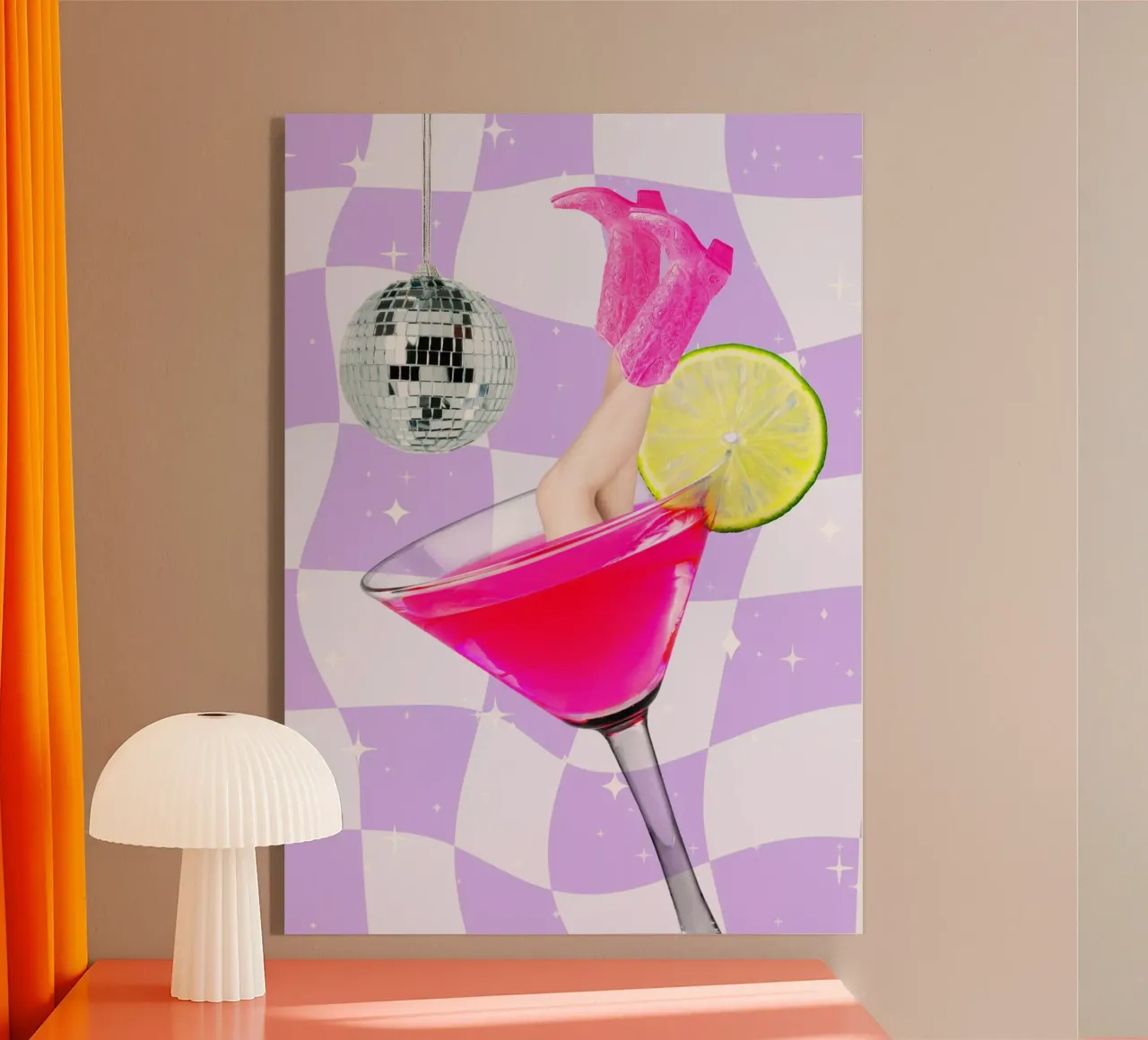 Immersione in un cocktail plexiglass da Athene Fritsch