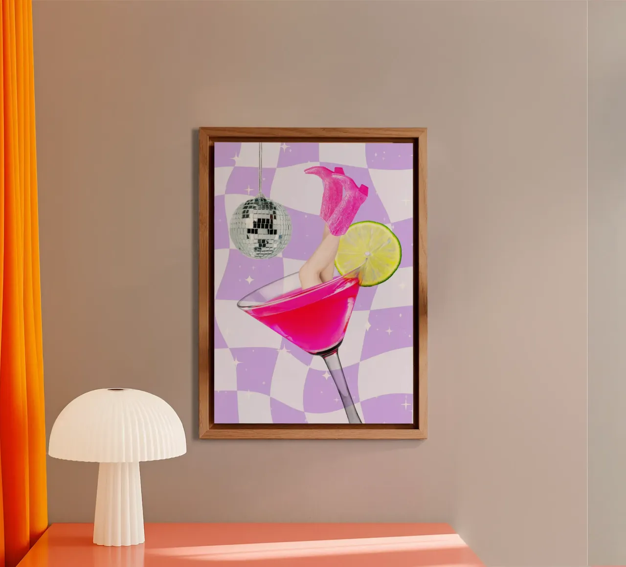 Immersione in un cocktail alluminio dibond da Athene Fritsch
