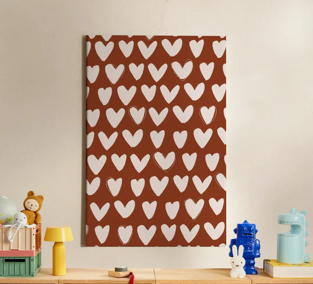 Pattern No 32 tela con Cornice a cassetta da treechild