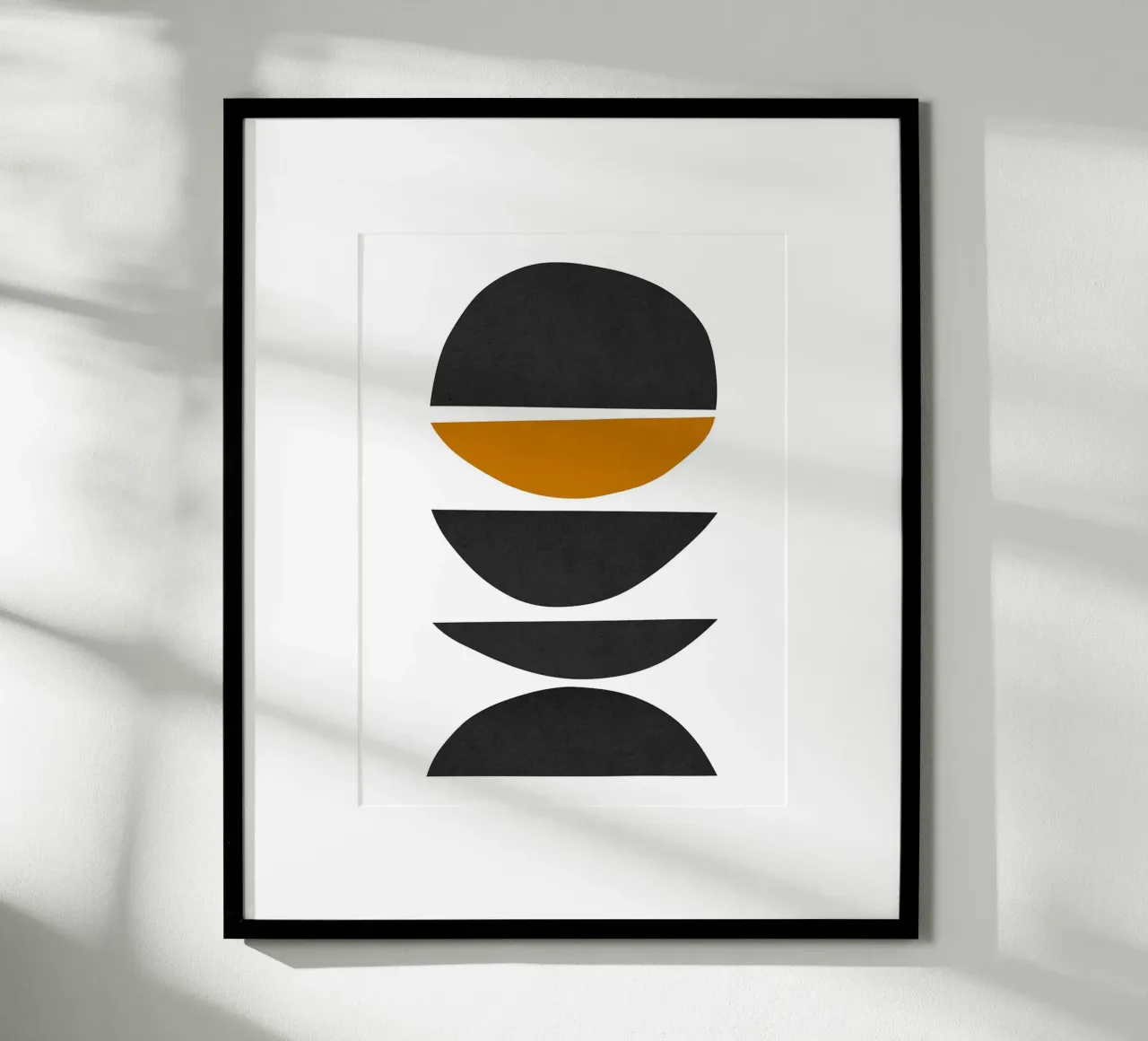 Expressionist poster con telaio in plastica da Leon Franke