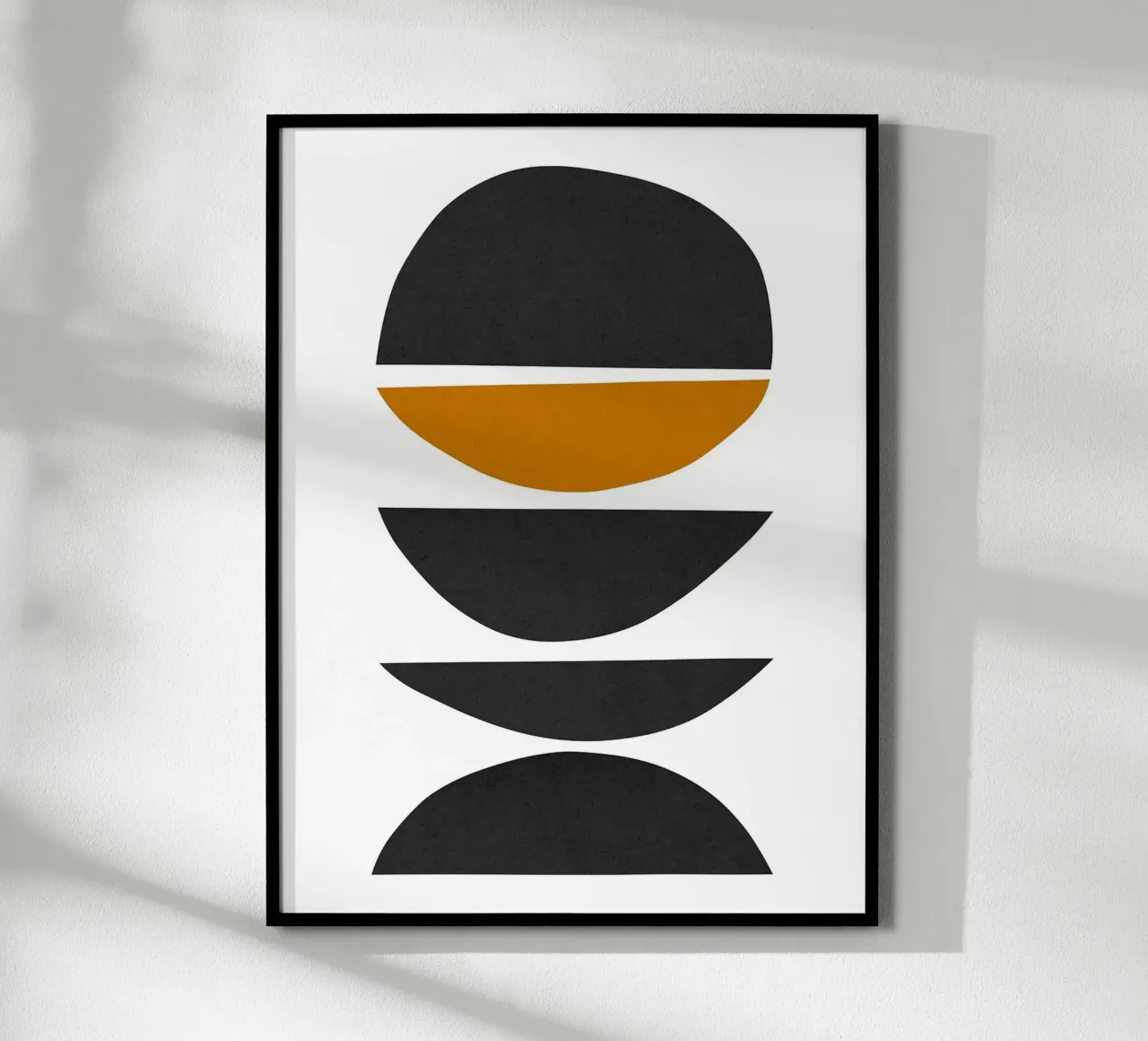 Expressionist poster con telaio in plastica da Leon Franke