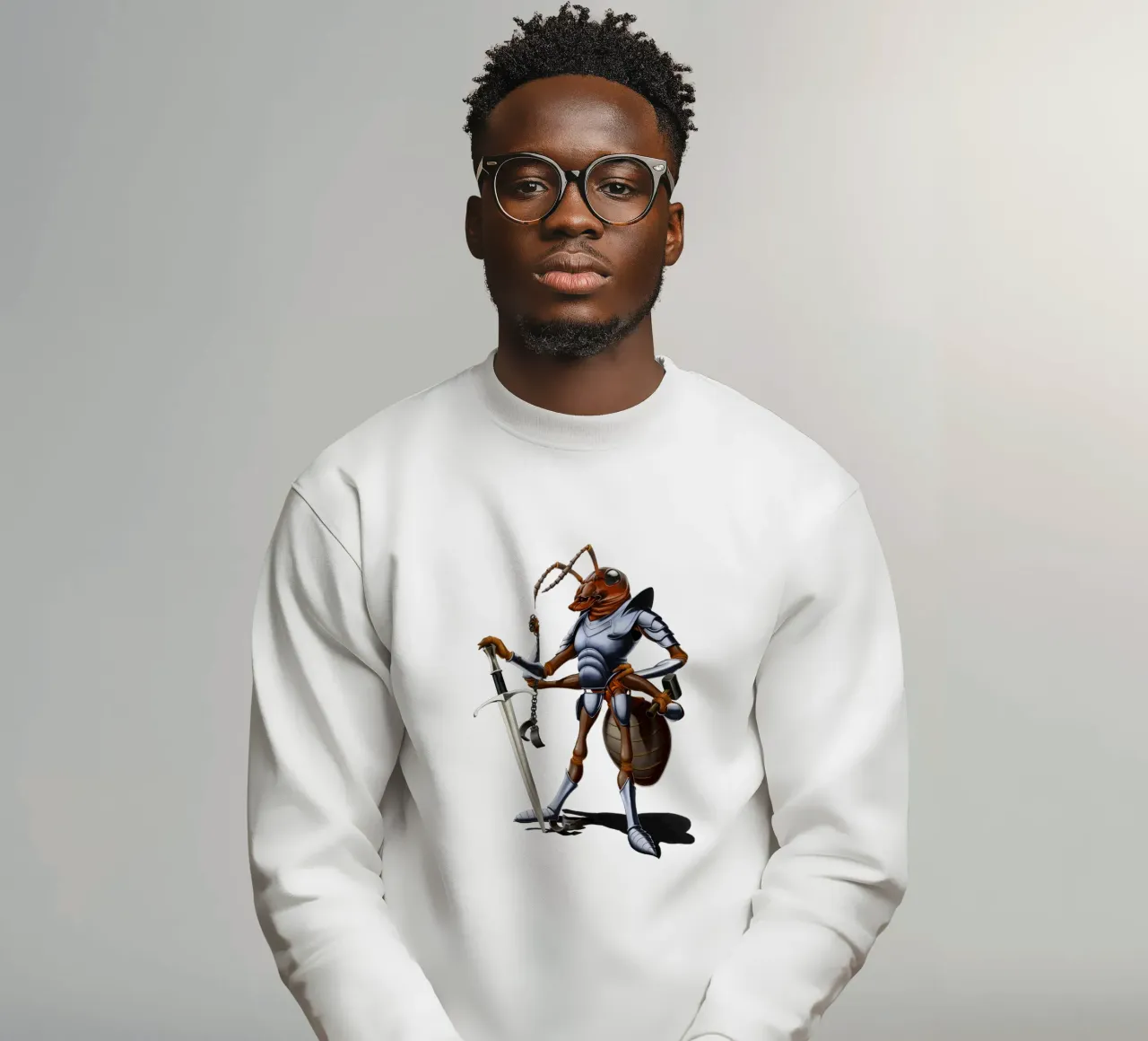 Soldiering On (Coloured) felpa da Rob Art | Illustration