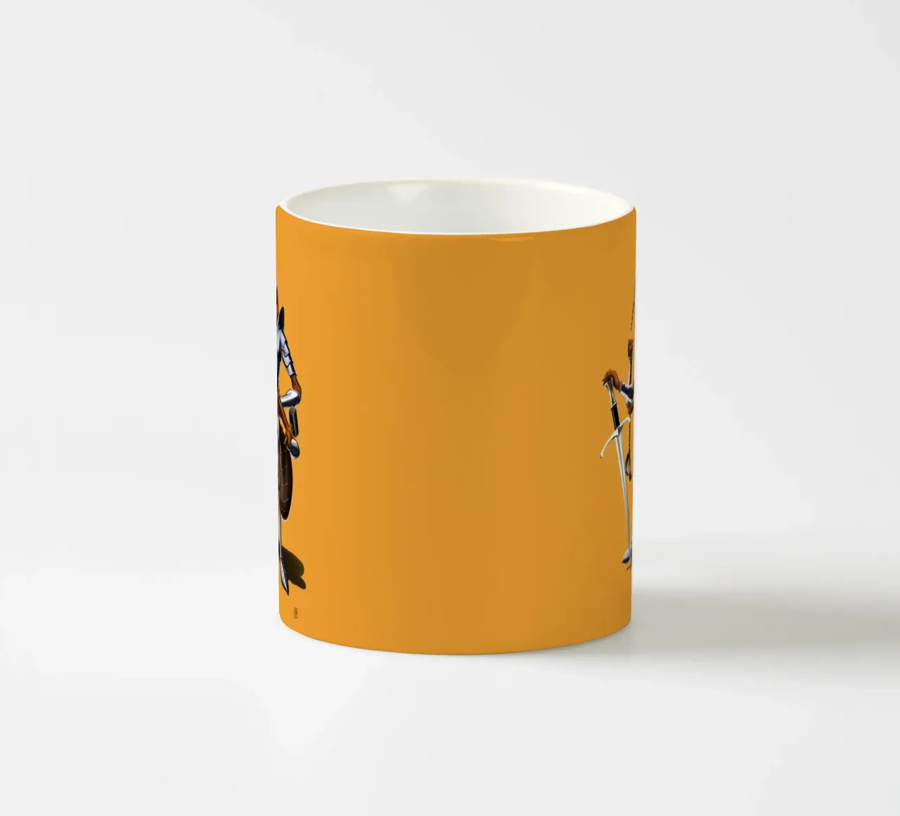 Soldiering On (Coloured) tazza in ceramica da Rob Art | Illustration