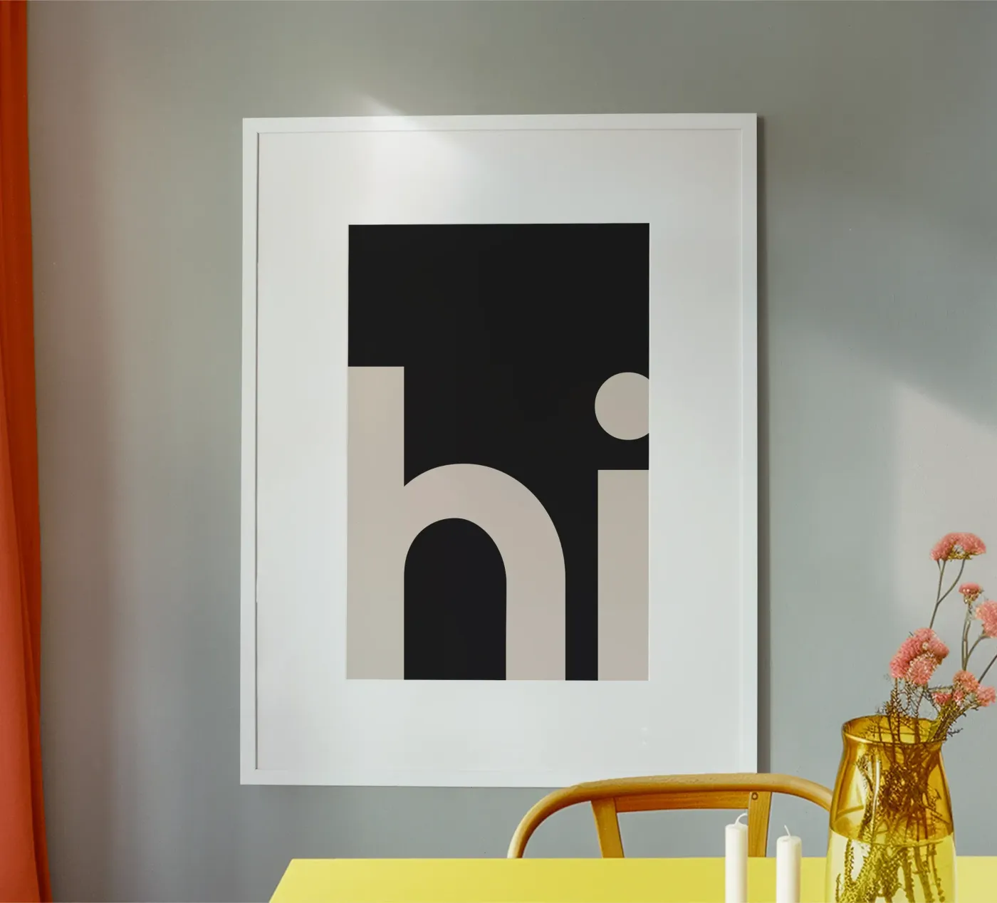 Hi poster by Mottos by Sinan Saydik