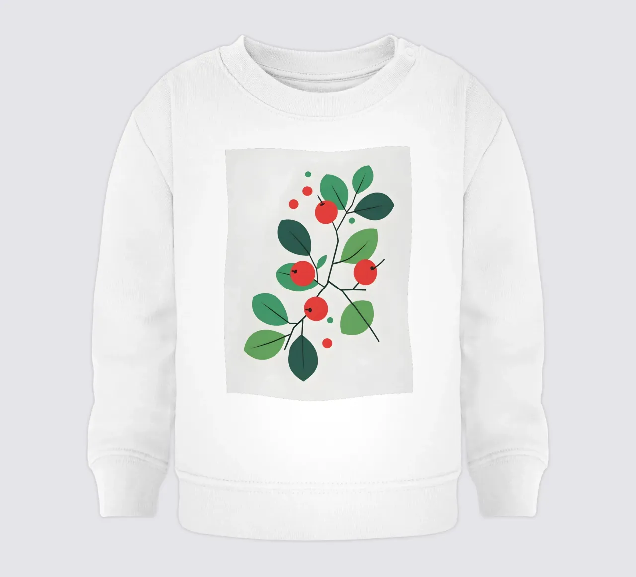Ramo con bacche felpa neonato da Botanical Gallery