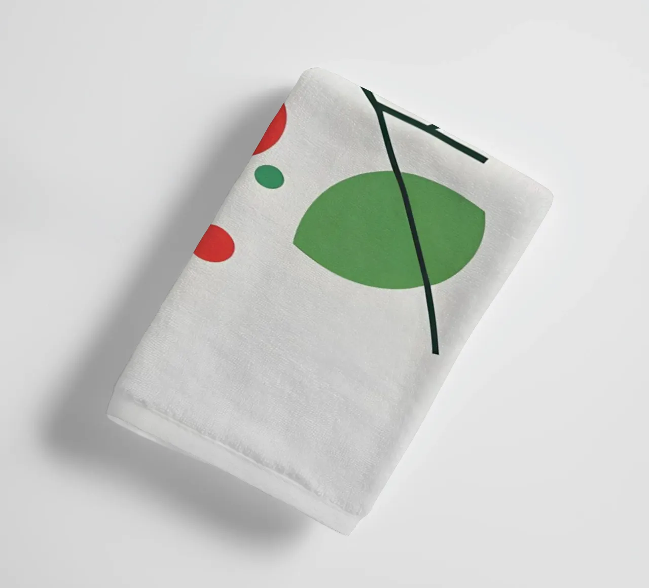 Branch with Berries towel by Botanical Gallery