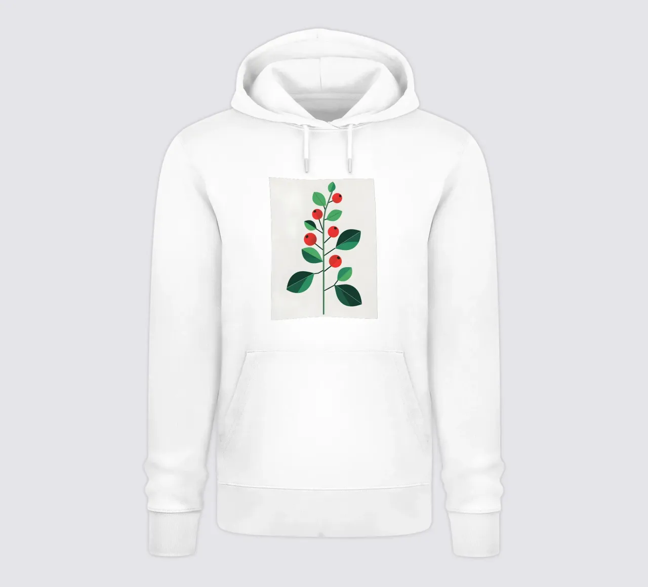 Ramo con bacche felpa con cappuccio da Botanical Gallery