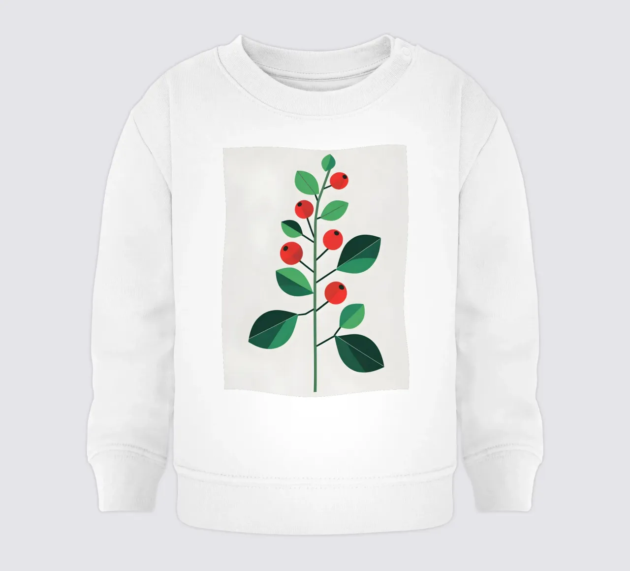 Ramo con bacche felpa neonato da Botanical Gallery