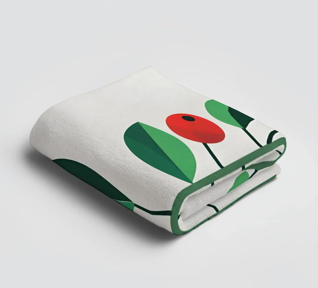 Branch with Berries towel by Botanical Gallery