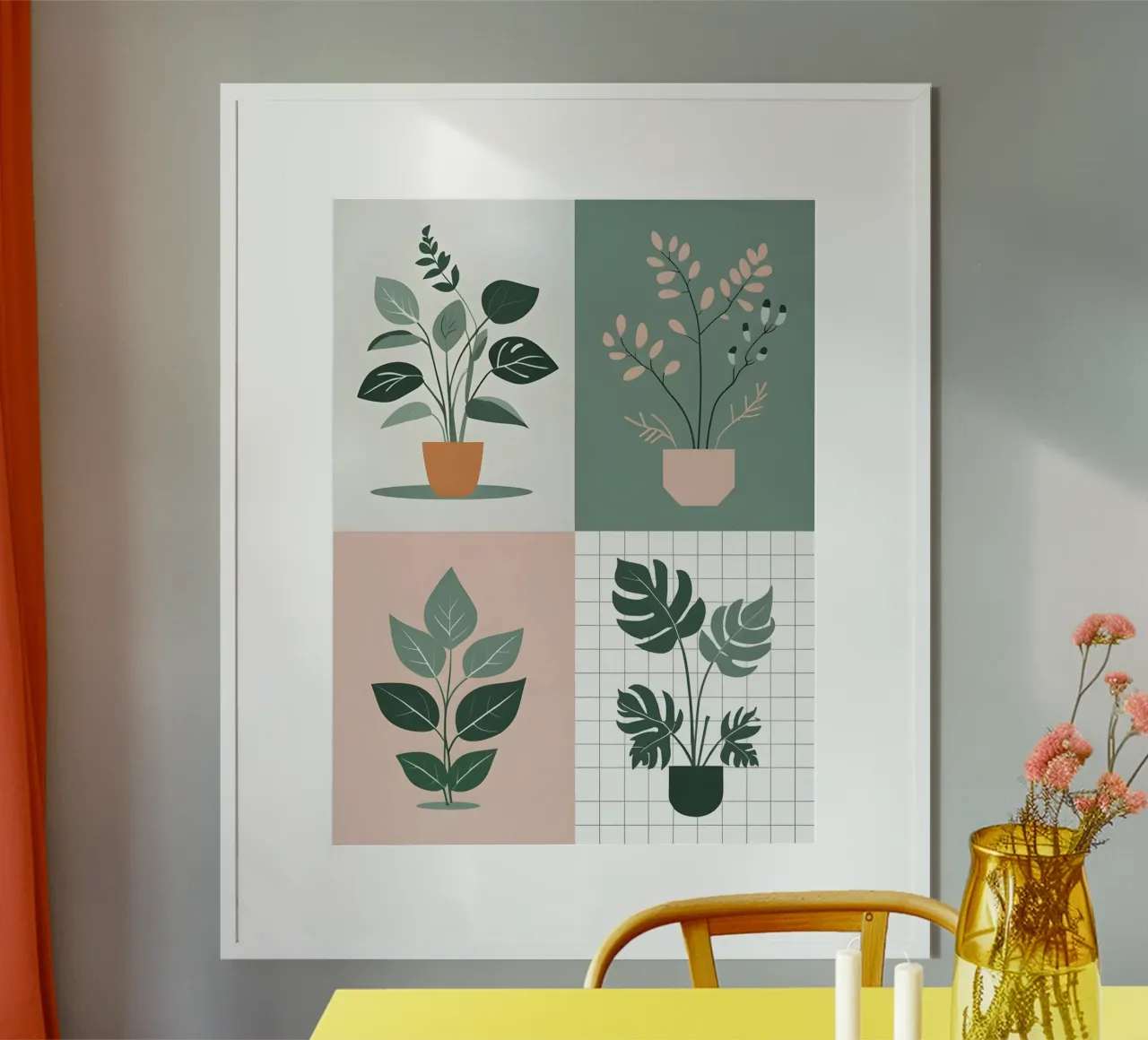 Griglia botanica poster da The Green Room