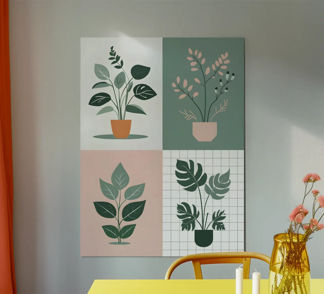 Griglia botanica poster da The Green Room
