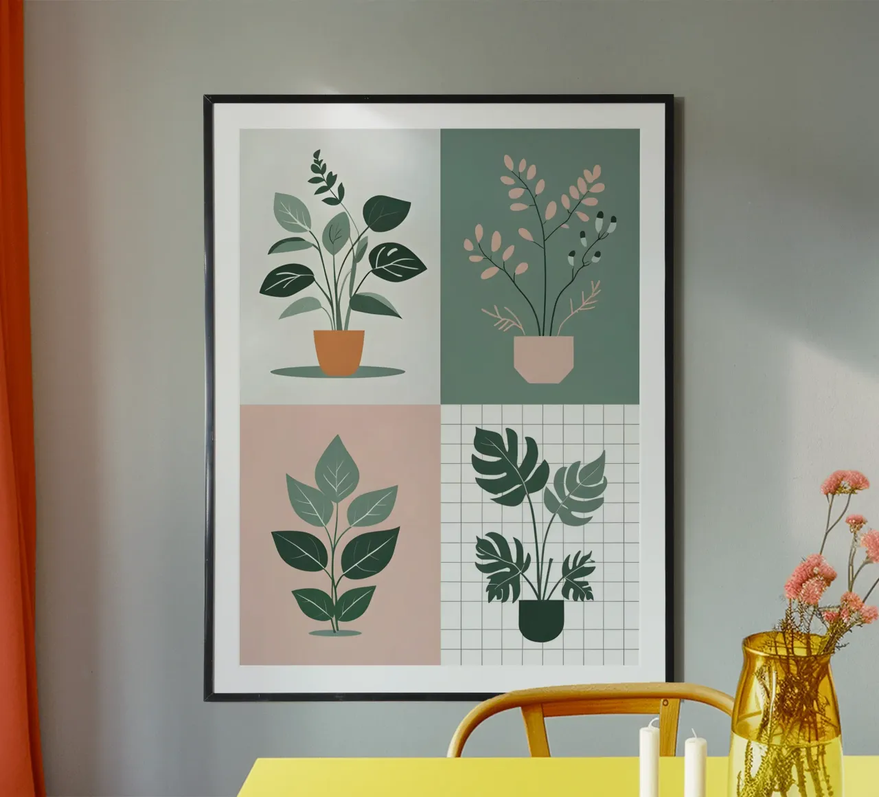 Griglia botanica poster da The Green Room
