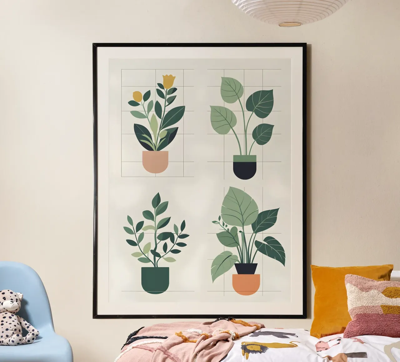 Griglia botanica poster da The Green Room