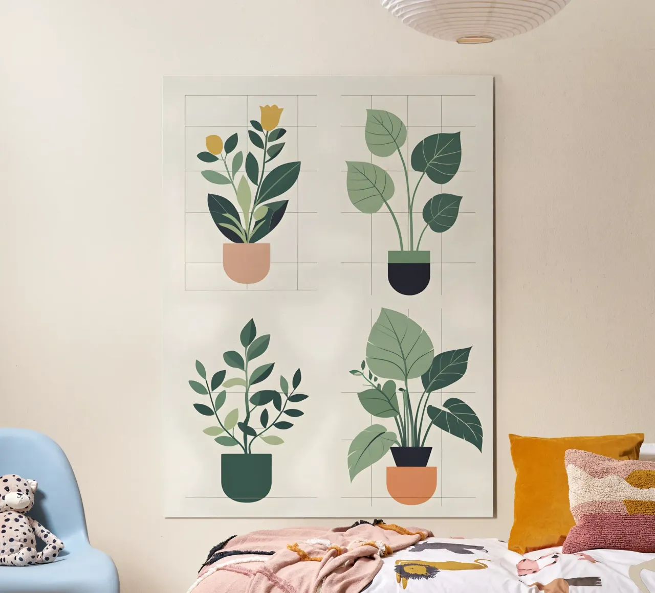 Griglia botanica poster da The Green Room