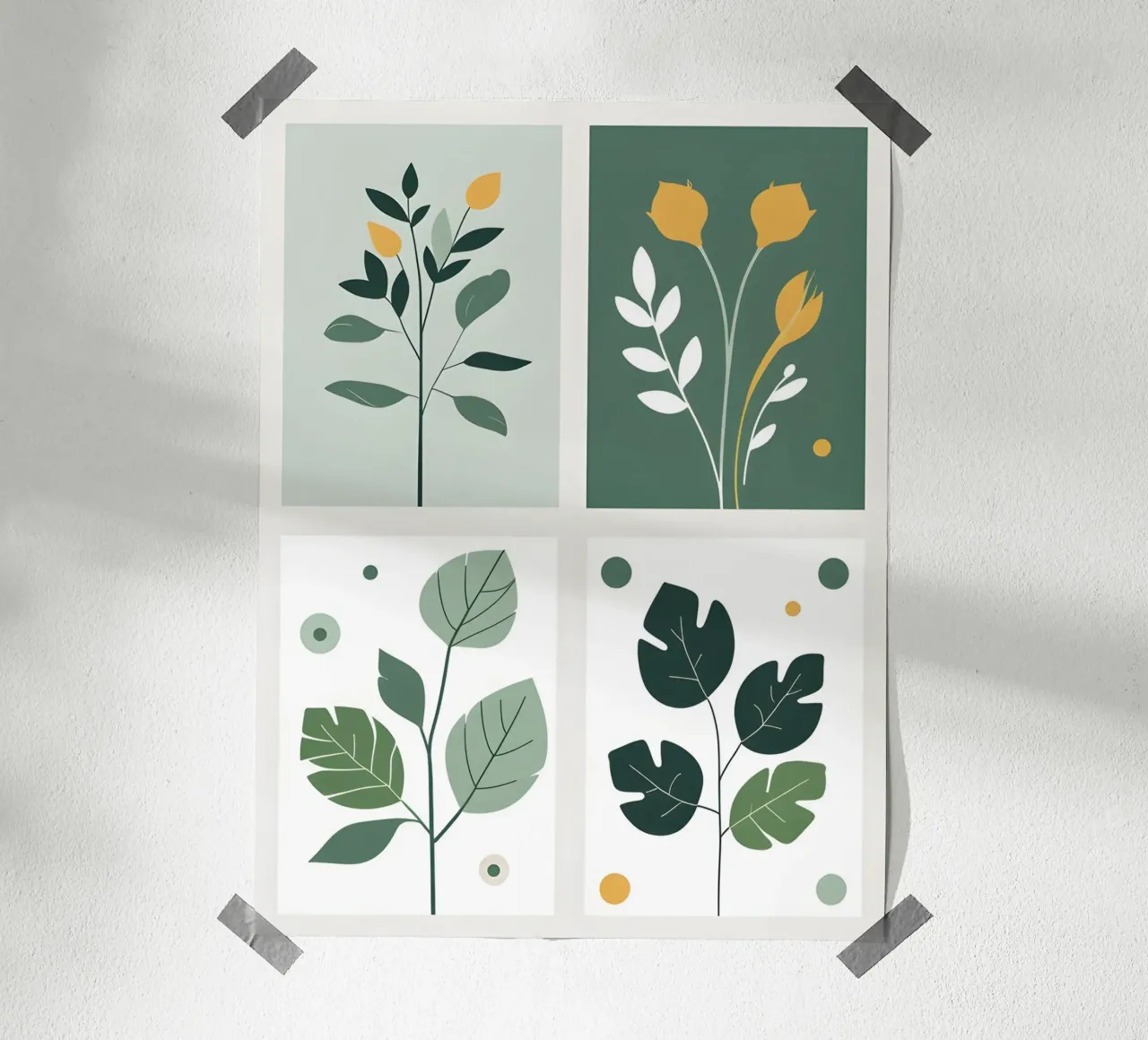 Griglia botanica poster da The Green Room