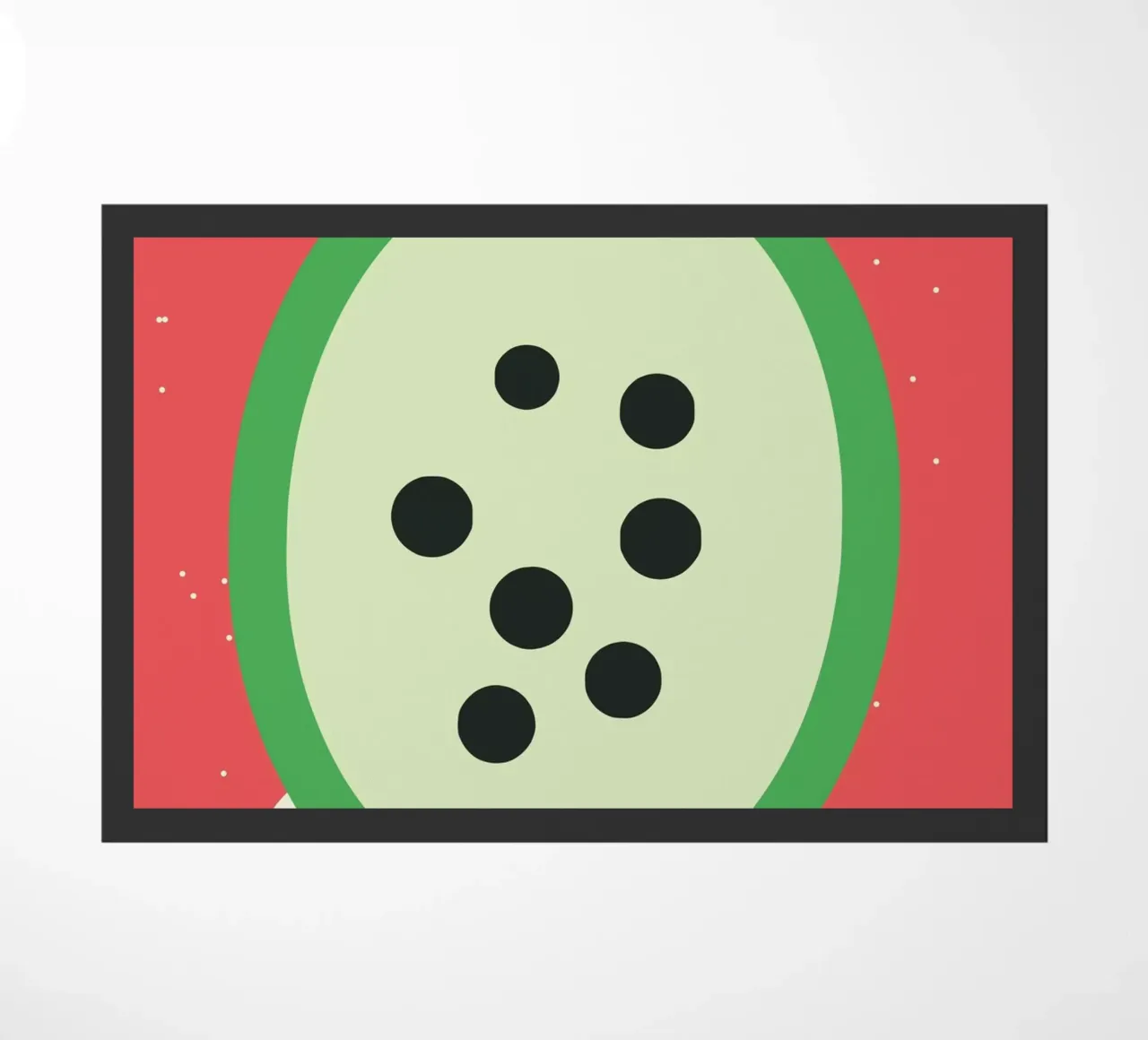 Watermelon doormat by Hey Vincent