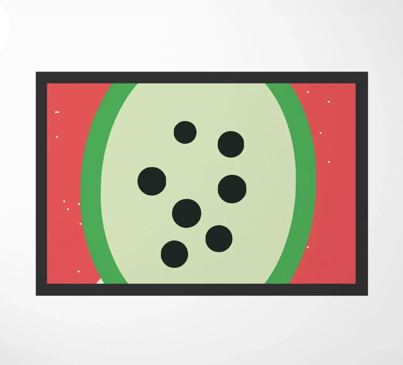 Watermelon deurmat van Hey Vincent