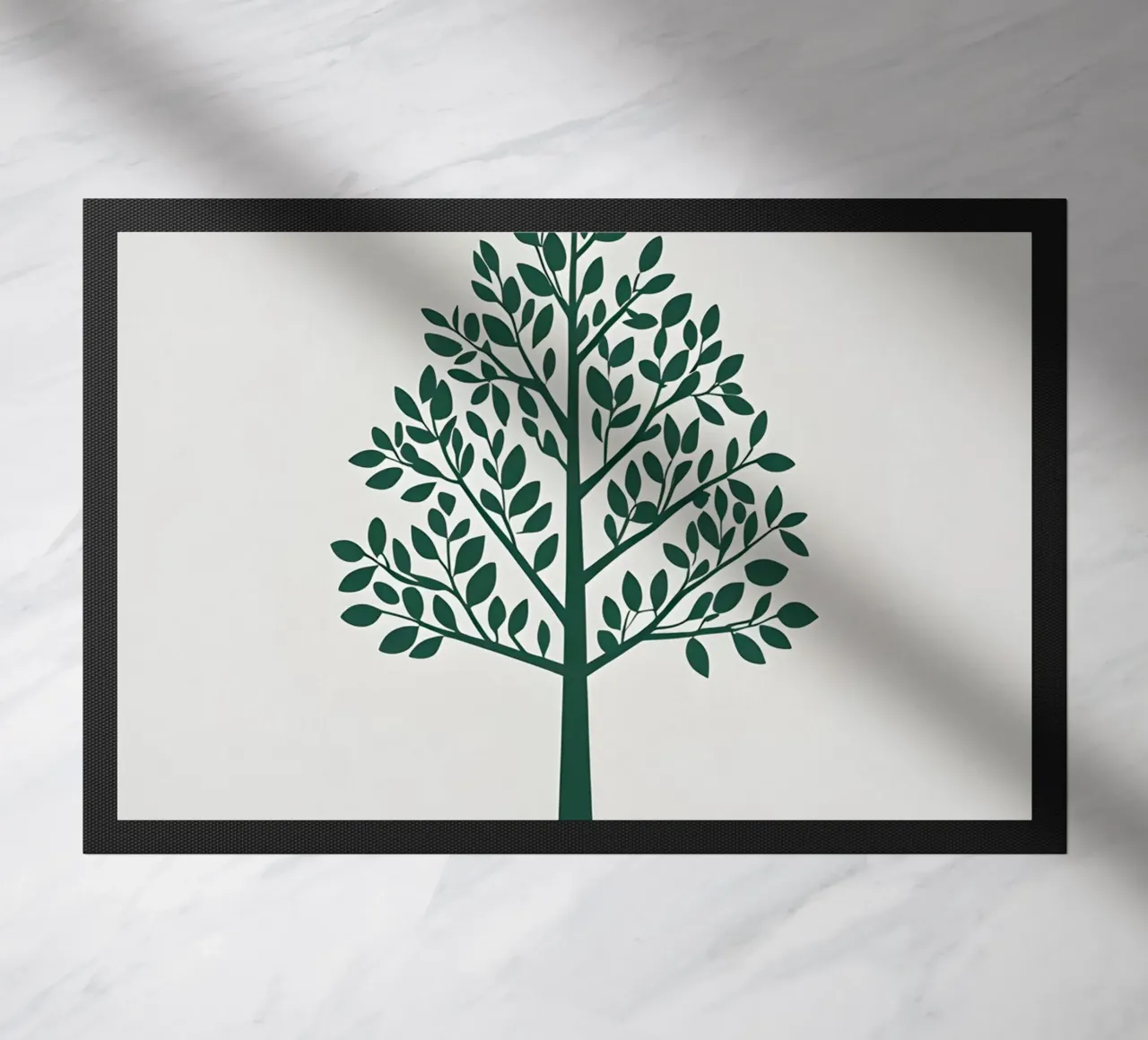Sagoma di un singolo albero zerbino da Botanical Gallery
