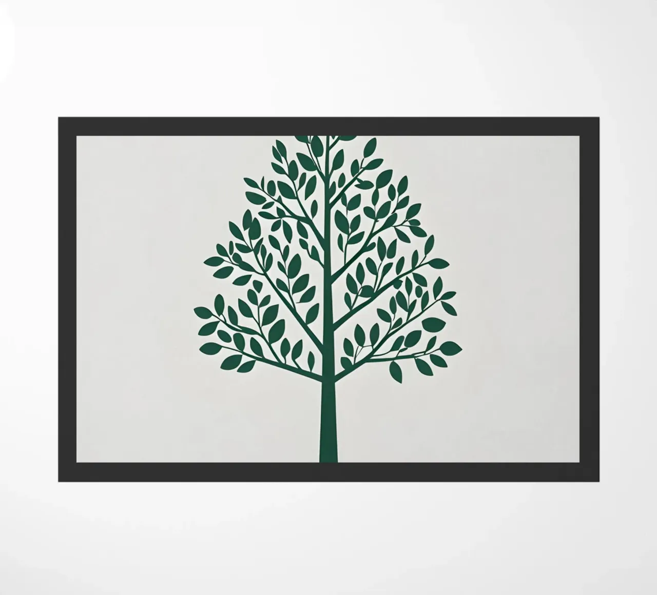 Sagoma di un singolo albero zerbino da Botanical Gallery