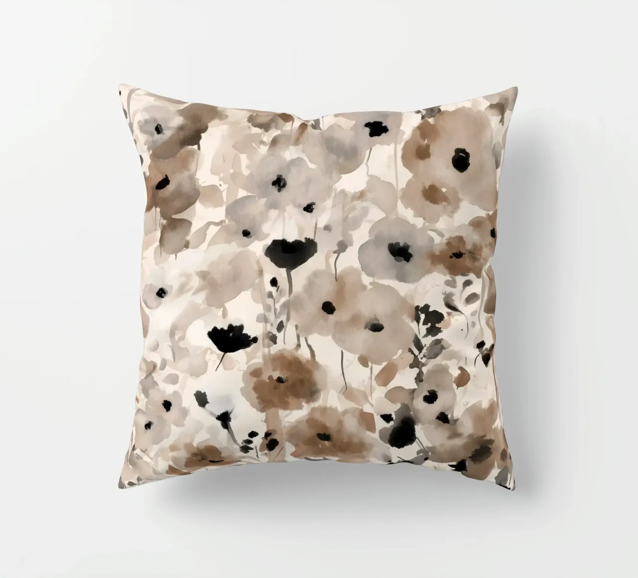 Soft Bloom Field decorative cushion by Sophia Calder Studio