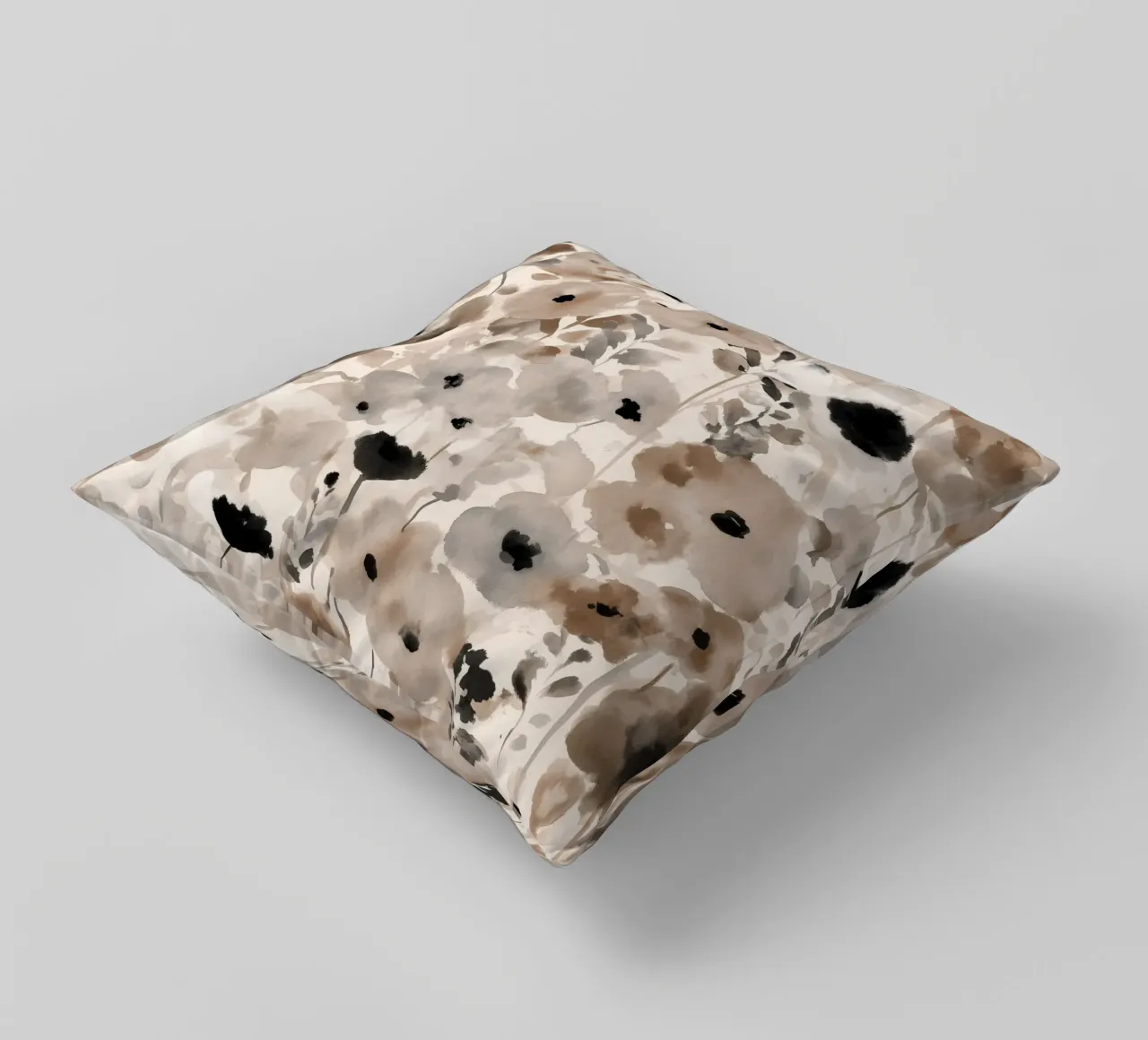 Soft Bloom Field decorative cushion by Sophia Calder Studio