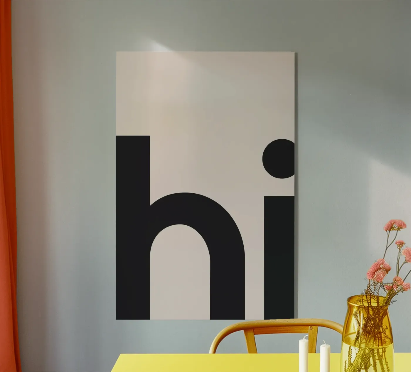 Hi Beige plexiglass da Mottos by Sinan Saydik