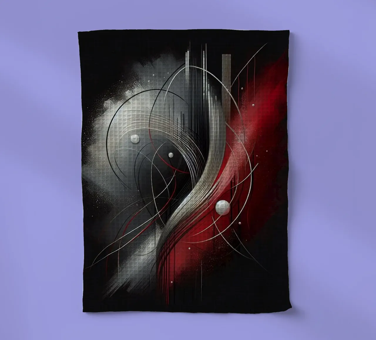 Design abstrait torchon de BenCoStyle