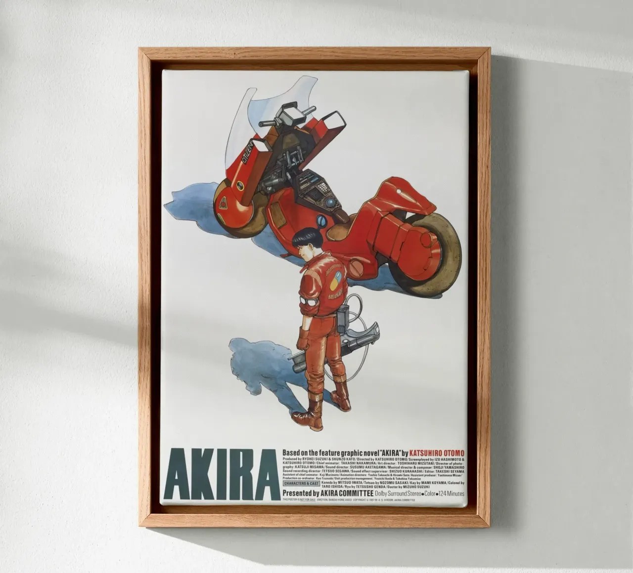 Anime retrò tela con Cornice a cassetta da Cameron Archie