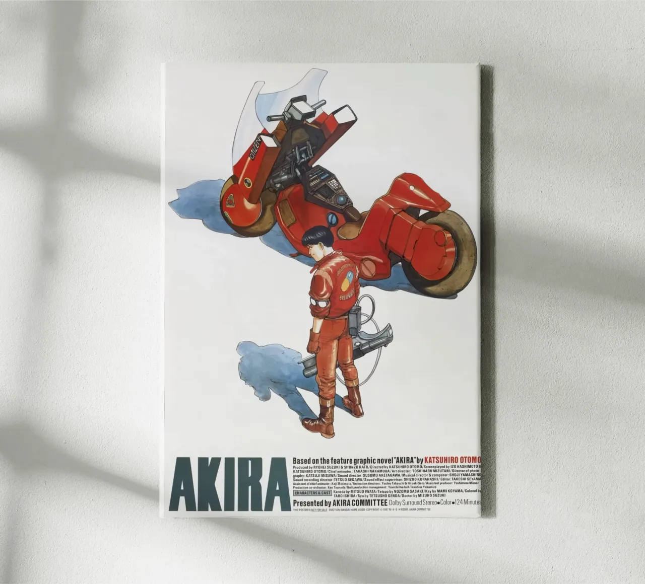 Anime retrò tela con Cornice a cassetta da Cameron Archie