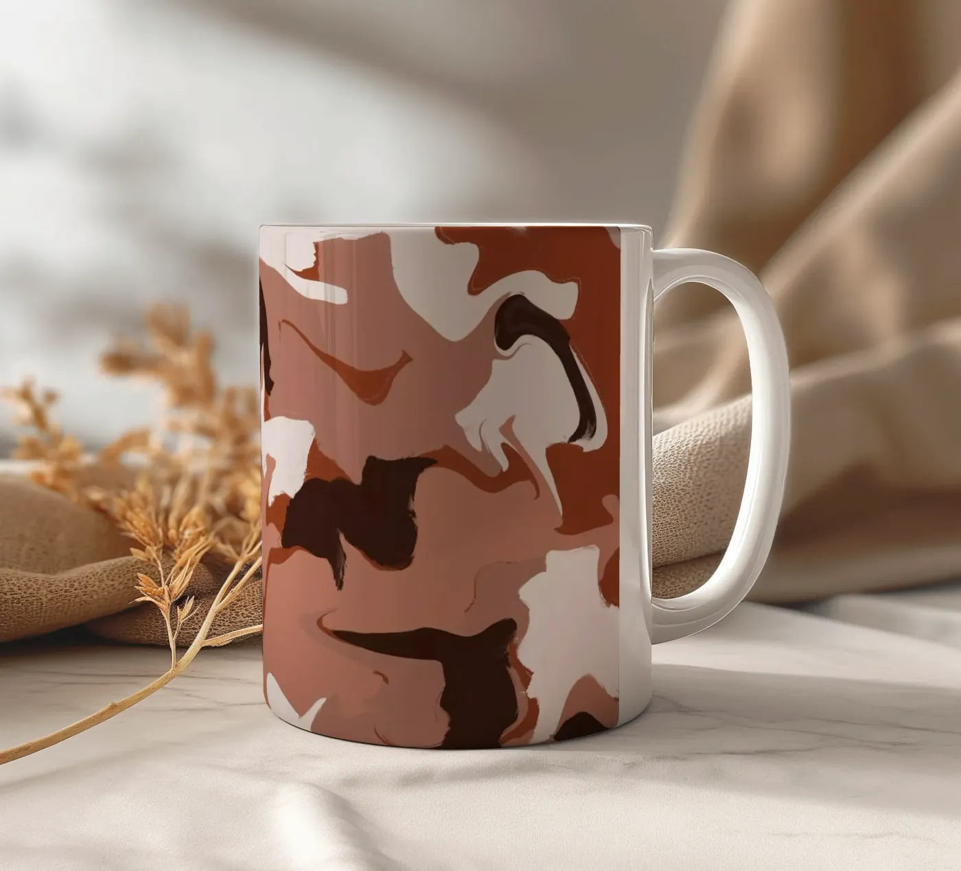 Pattern No 33 ceramic mug by treechild