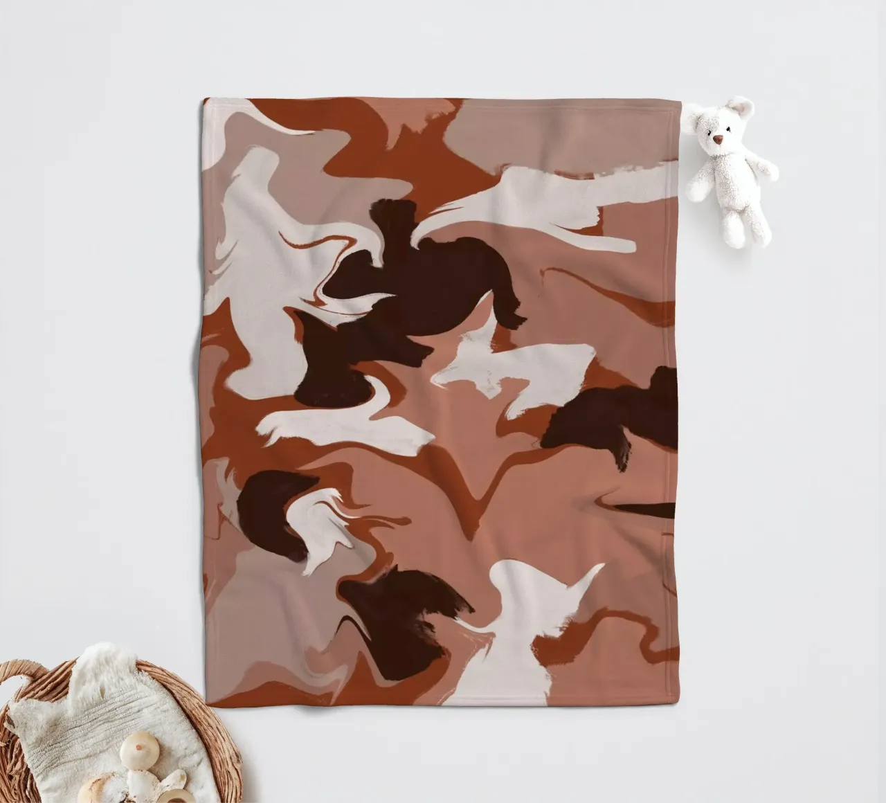 Pattern No 33 plaid polaire de treechild