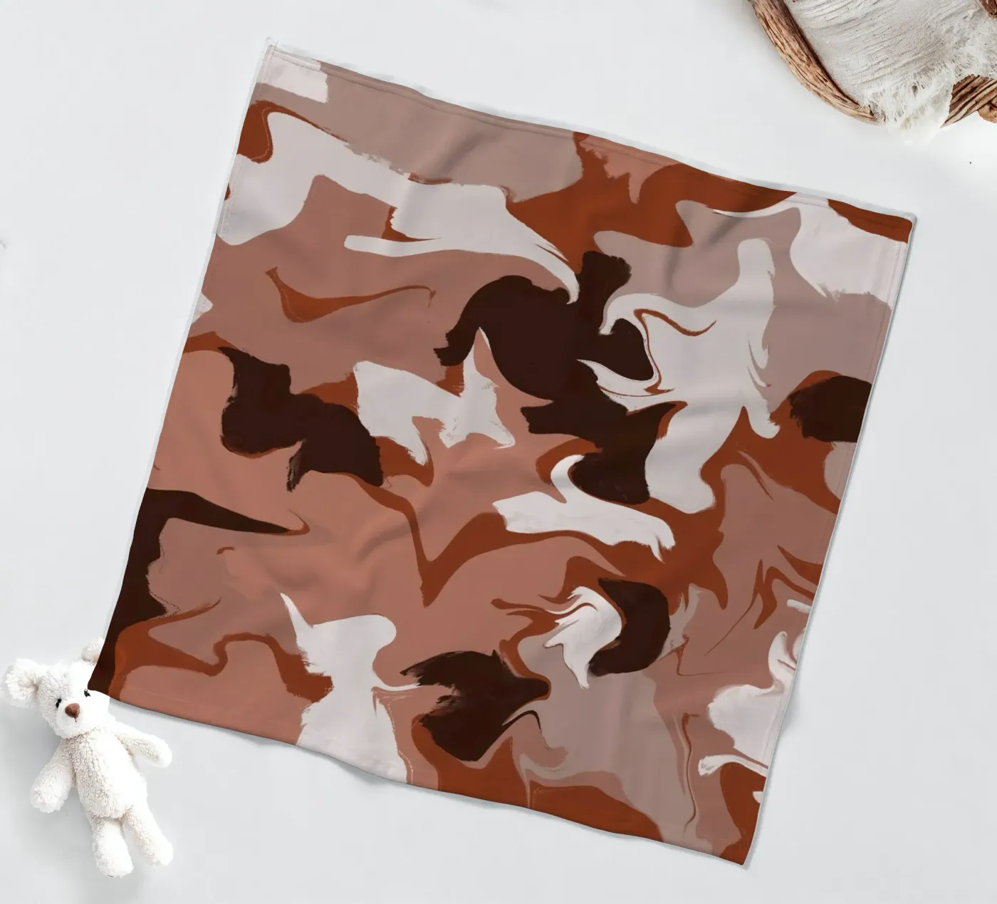 Pattern No 33 fleecedeken van treechild