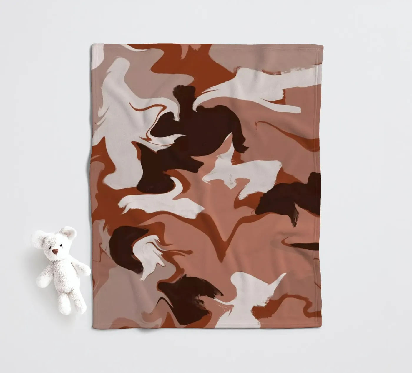 Pattern No 33 fleecedeken van treechild