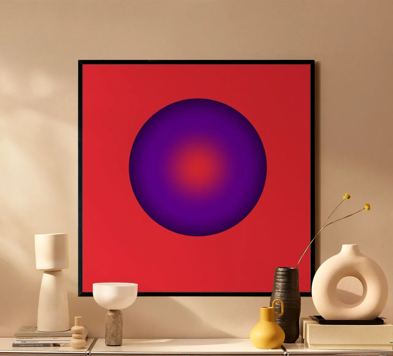 Palla blu poster da BenCoStyle