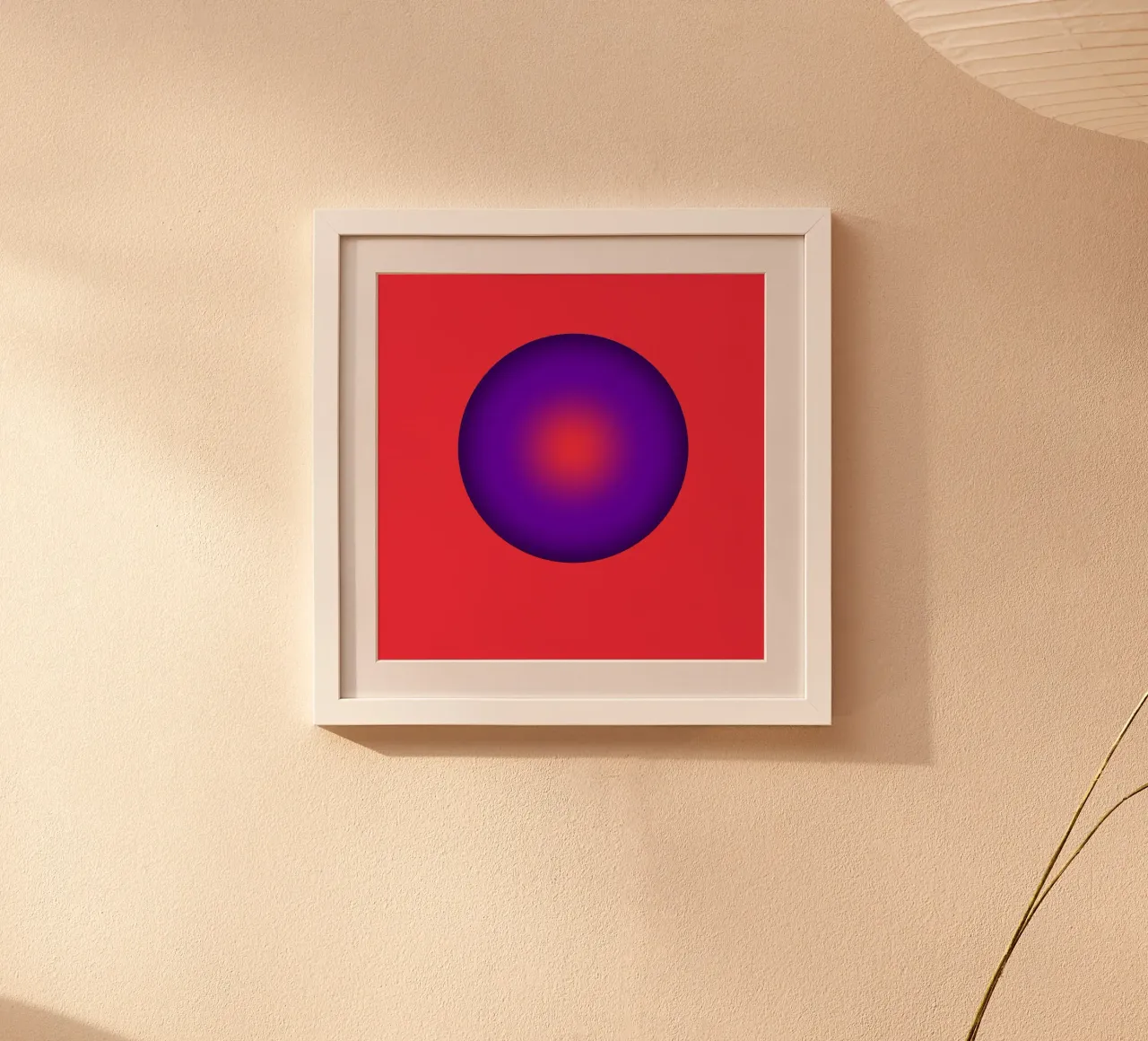 Palla blu poster da BenCoStyle