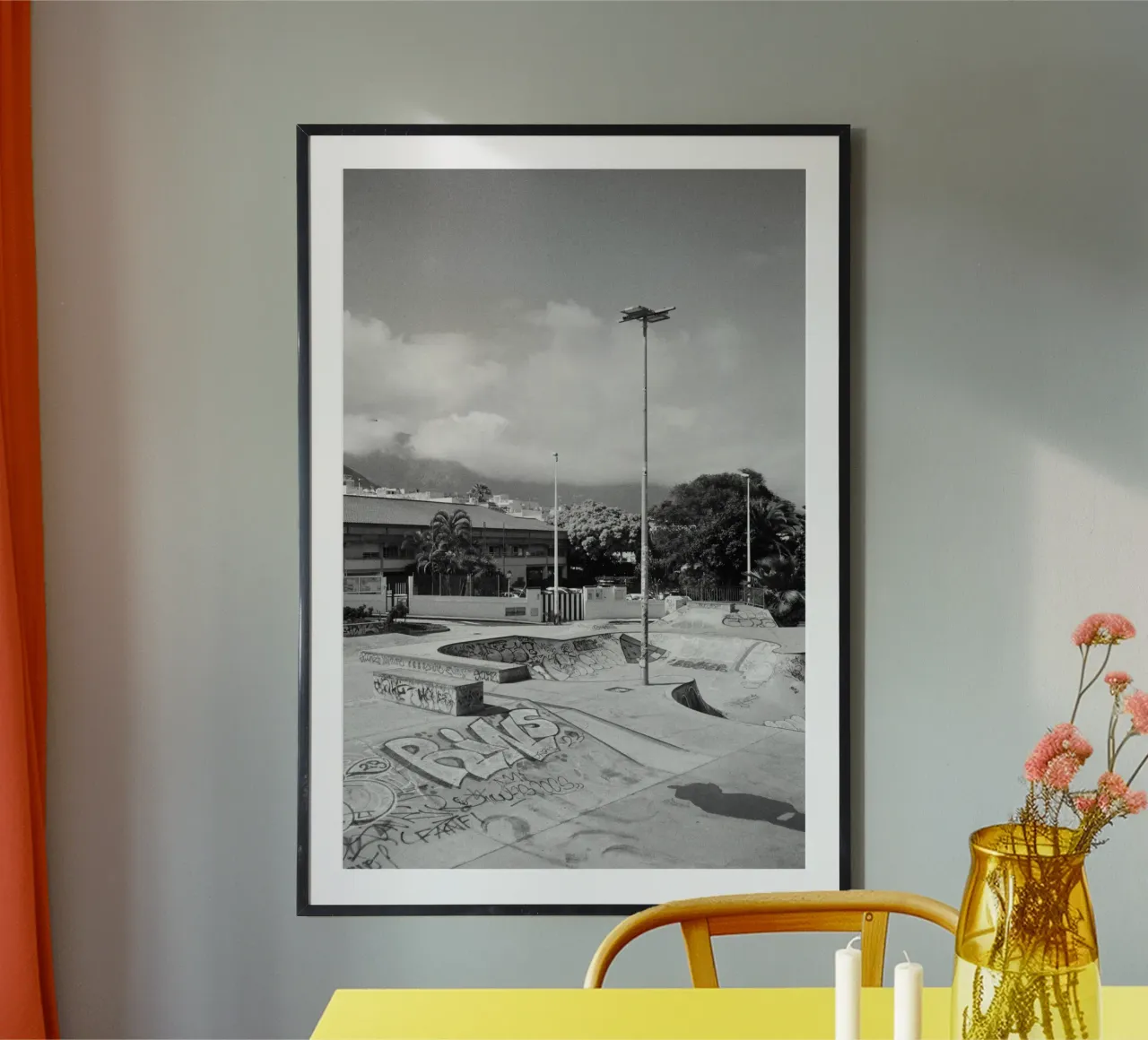 Tropical Skatepark poster da Mane