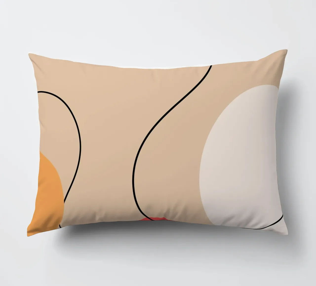 Abstract Art Poster | Modern Digital Print | Minimalist cuscino da PrintCessStudio