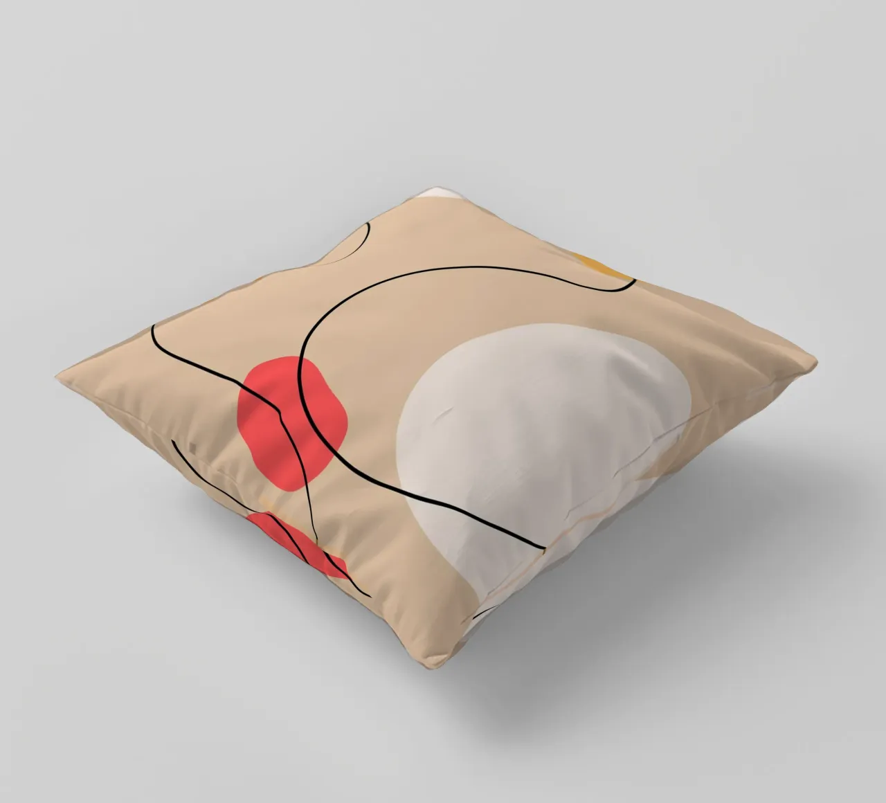 Abstract Art Poster | Modern Digital Print | Minimalist cuscino da PrintCessStudio